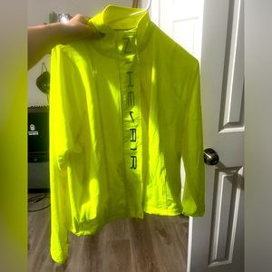 Nike air hi-vis running jacket womens Small